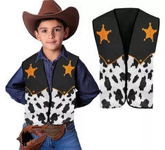 Cowboy-Sheriff-Weste für Kinder