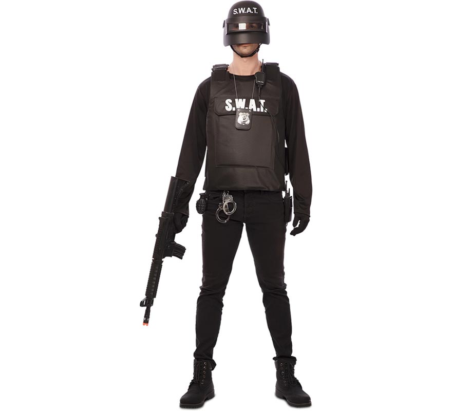 Translation missing: de.Chaleco de Agente S.W.A.T. para hombre