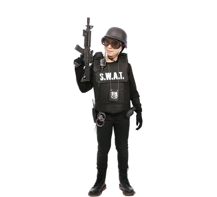 Translation missing: de.Chaleco de Agente S.W.A.T. para niño