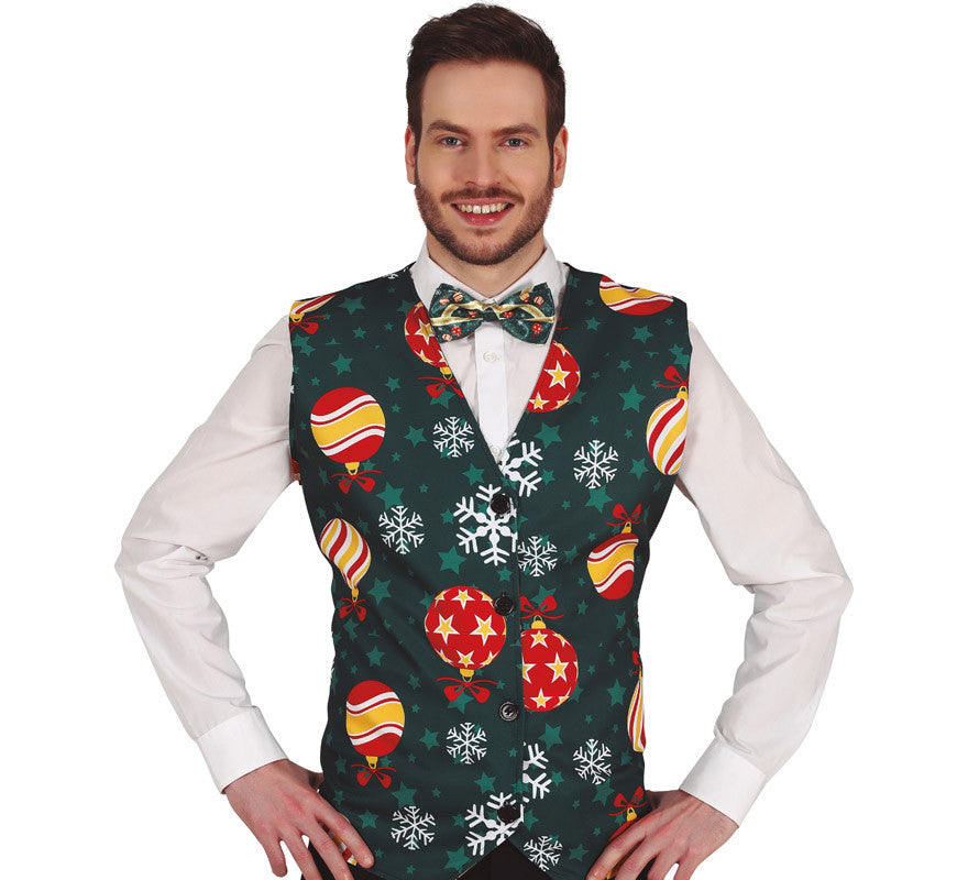 Translation missing: de.Chaleco de Bolas de Navidad Adulto