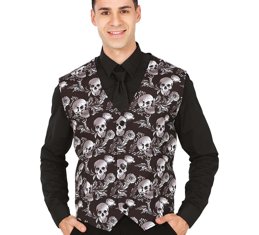 Translation missing: de.Chaleco de Calaveras para hombre