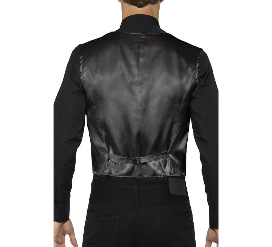 Chaleco de Lentejuelas Negro para hombre