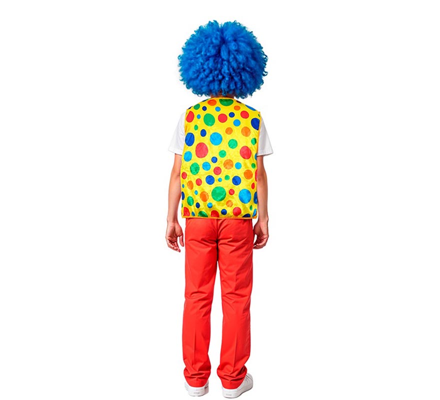 Translation missing: de.Chaleco de Payaso Topos multicolor infantil