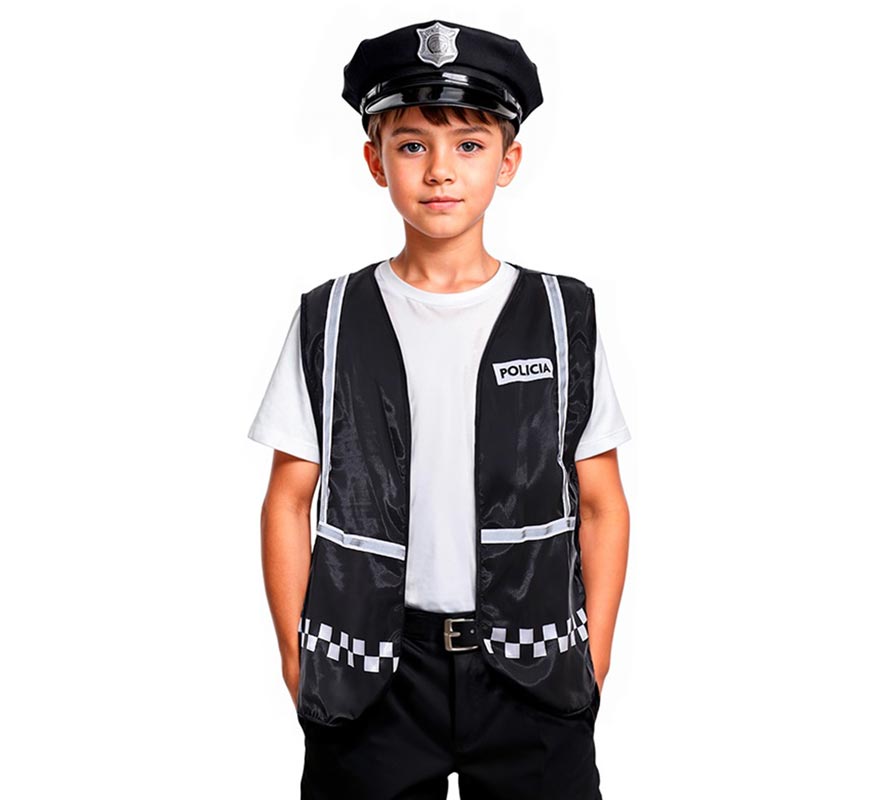 Translation missing: de.Chaleco de Policía a cuadros infantil en varios colores