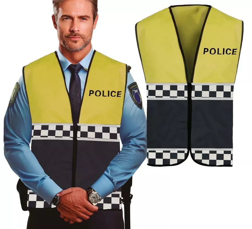 Translation missing: de.Chaleco de Policía para adultos en varios colores