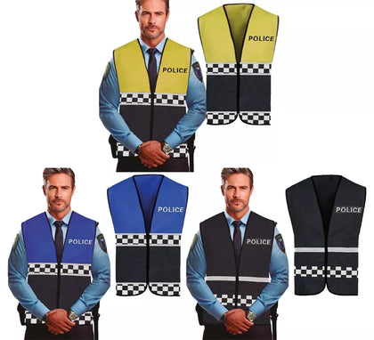 Chaleco de Policía para adultos en varios colores