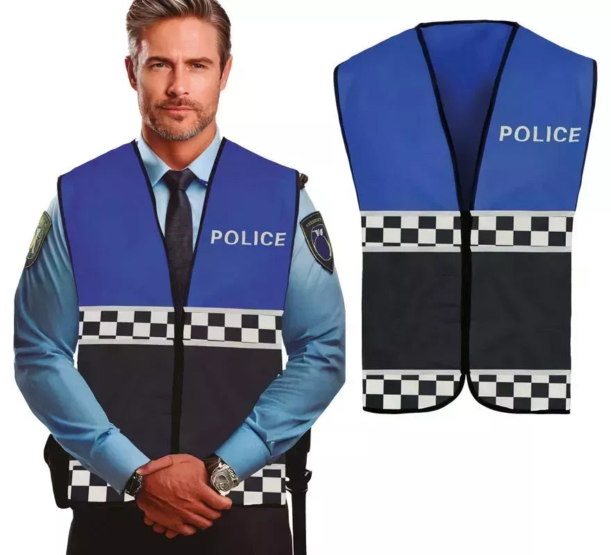 Translation missing: de.Chaleco de Policía para adultos en varios colores