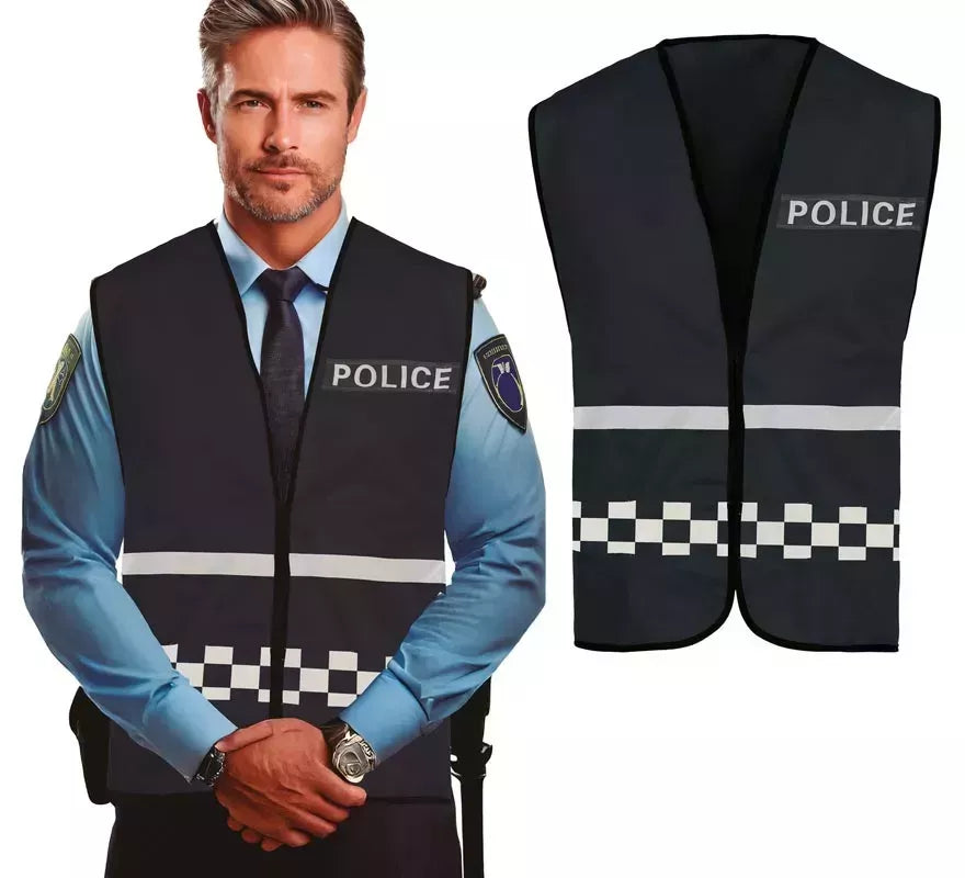 Translation missing: de.Chaleco de Policía para adultos en varios colores