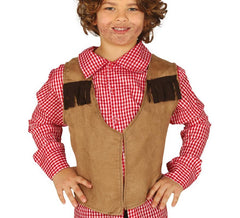 Kinder Cowboy oder Indianer Weste