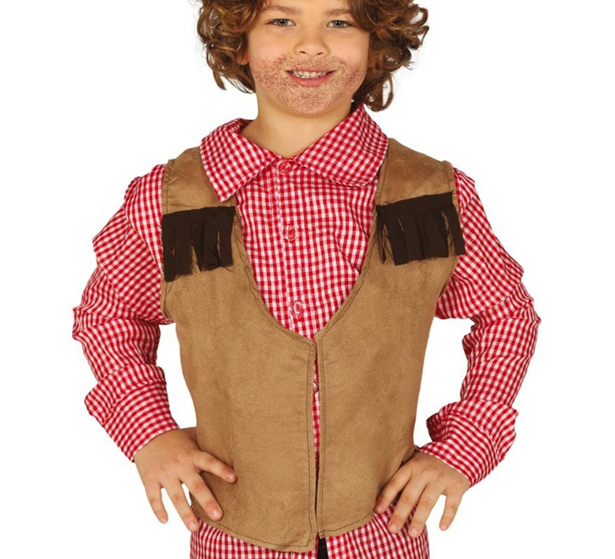 Translation missing: de.Chaleco de Vaquero o Indio Infantil