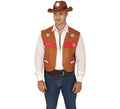 Chaleco de Vaquero para adulto 2 surtidos