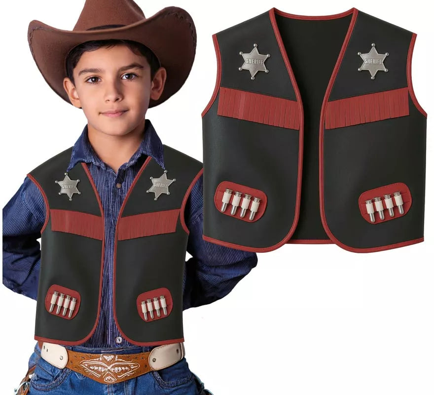 Translation missing: de.Chaleco de Vaquero para niño