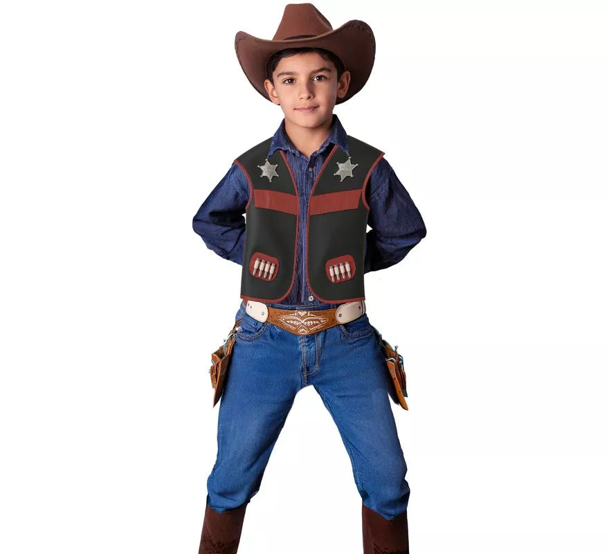 Translation missing: de.Chaleco de Vaquero para niño