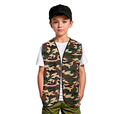 Chaleco Militar Camuflado infantil