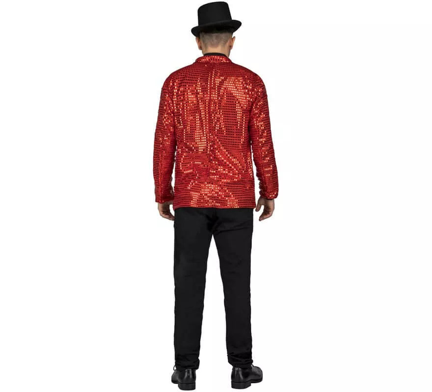 Translation missing: de.Chaqueta con Pajarita Roja para hombre