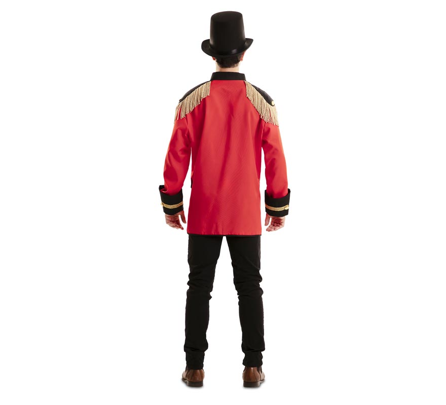 Chaqueta de Domador Roja y Dorado para hombre