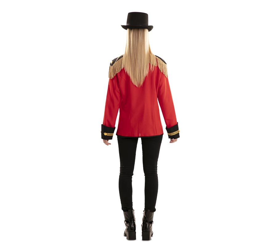 Translation missing: de.Chaqueta de Domador Roja y Dorado para mujer