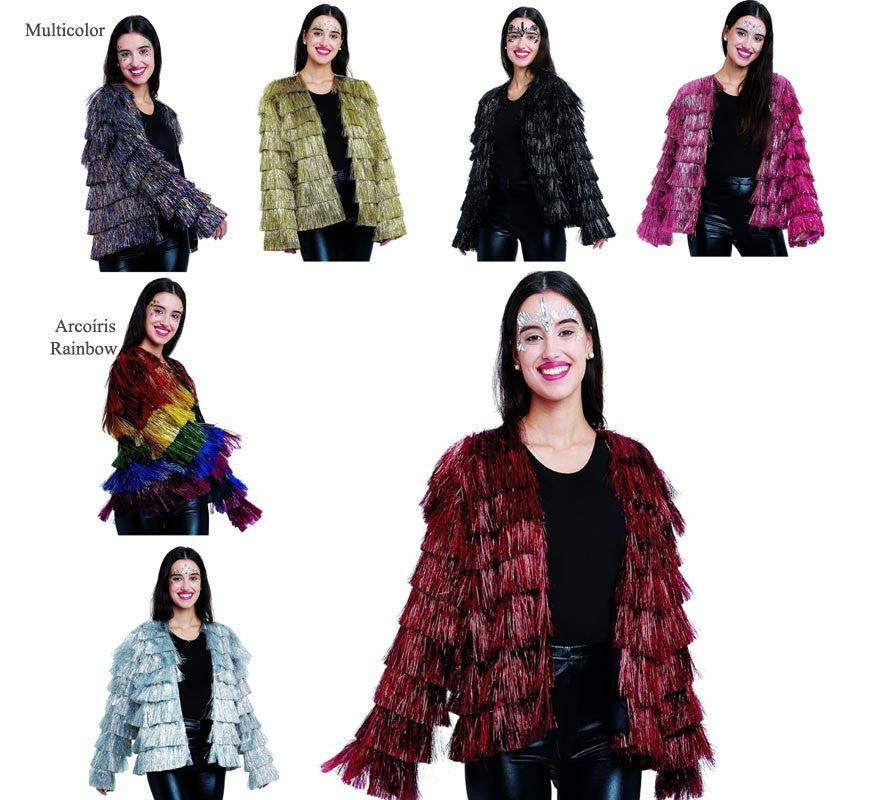 Translation missing: de.Chaqueta de Flecos en varios colores para mujer