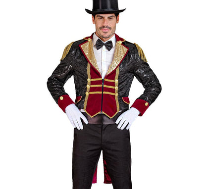 Chaqueta de Frac Lentejuelas negro para hombre