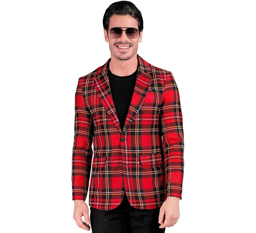 Translation missing: de.Chaqueta de Moda Fiesta rojo para hombre