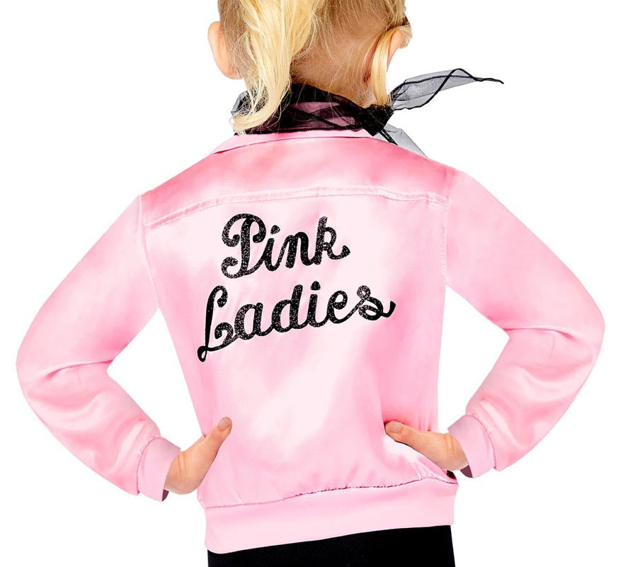 Chaqueta de Pink Ladies de Grease para niña