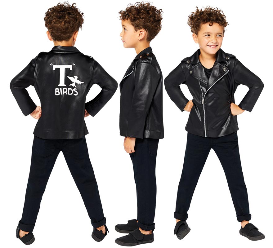 Translation missing: de.Chaqueta de T-Birds de Grease para niño