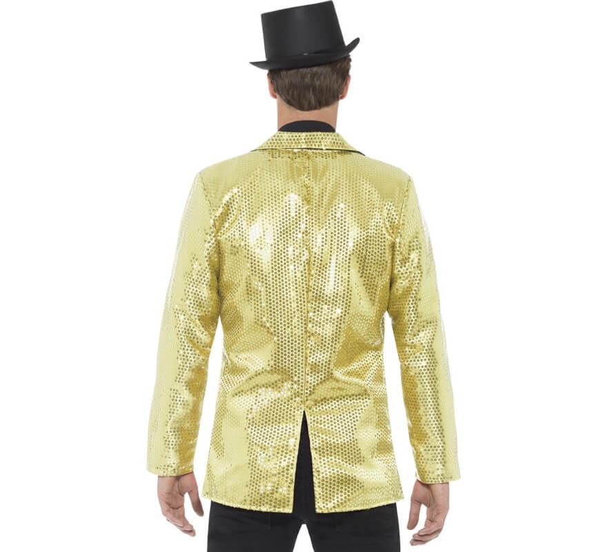 Translation missing: de.Chaqueta Dorada con Lentejuelas para hombre