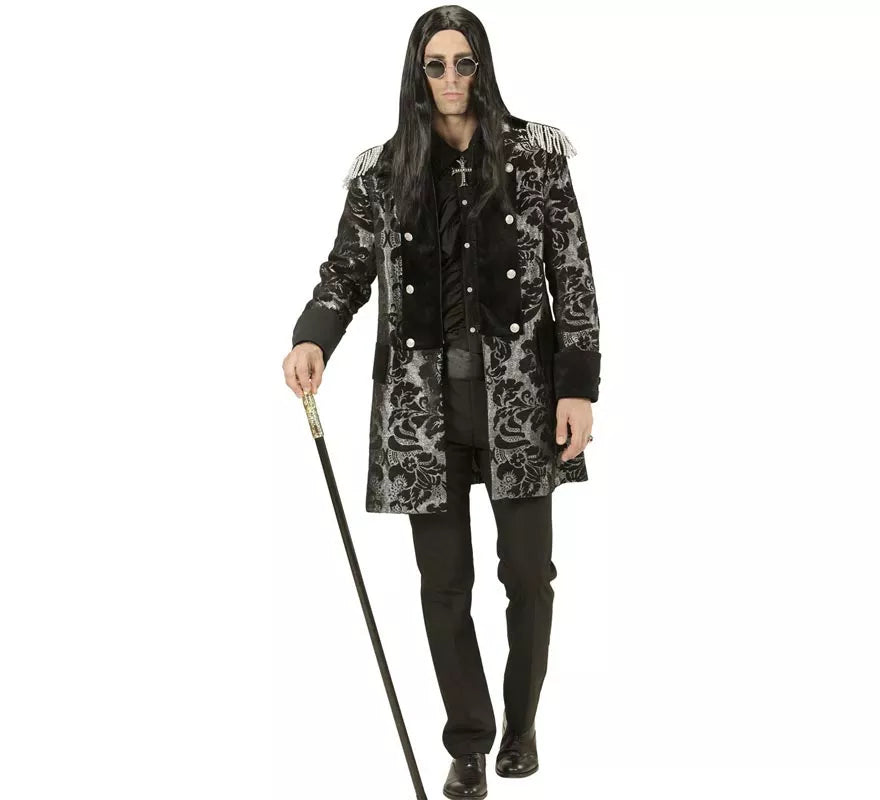 Translation missing: de.Chaqueta Jacquard época plateada para hombre