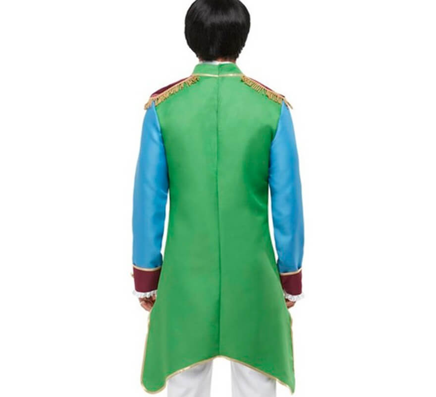 Translation missing: de.Chaqueta Larga Años 70 Verde y Morada para hombre