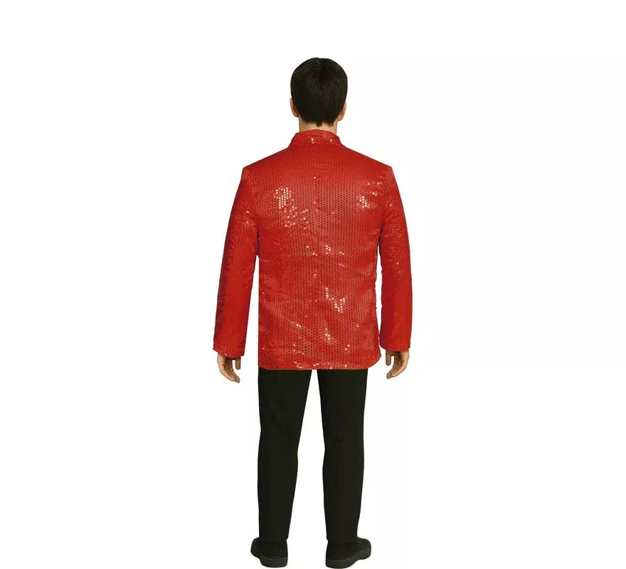 Translation missing: de.Chaqueta Lentejuelas Roja