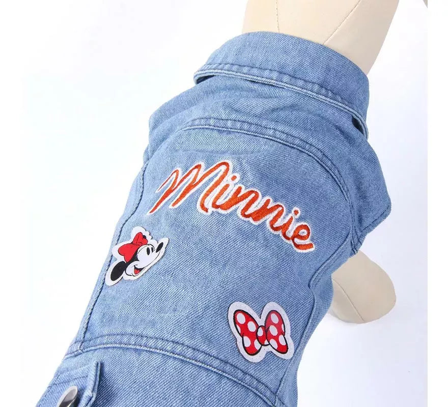 Translation missing: de.Chaqueta Vaquera para Perros de Minnie Mouse