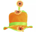 Chistera de Foam de Payaso con Flor