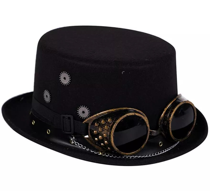 Translation missing: de.Chistera de Steampunk con gafas