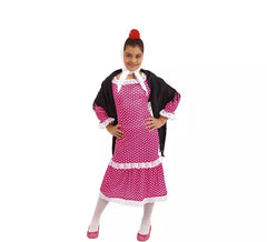 Chulapa Madrileña Kostüm für Mädchen und Baby