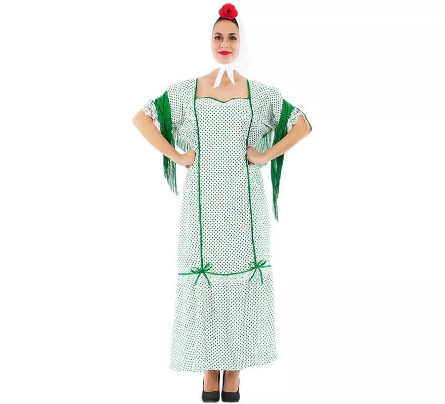 Translation missing: de.Chulapa Madrileña Verde para mujer