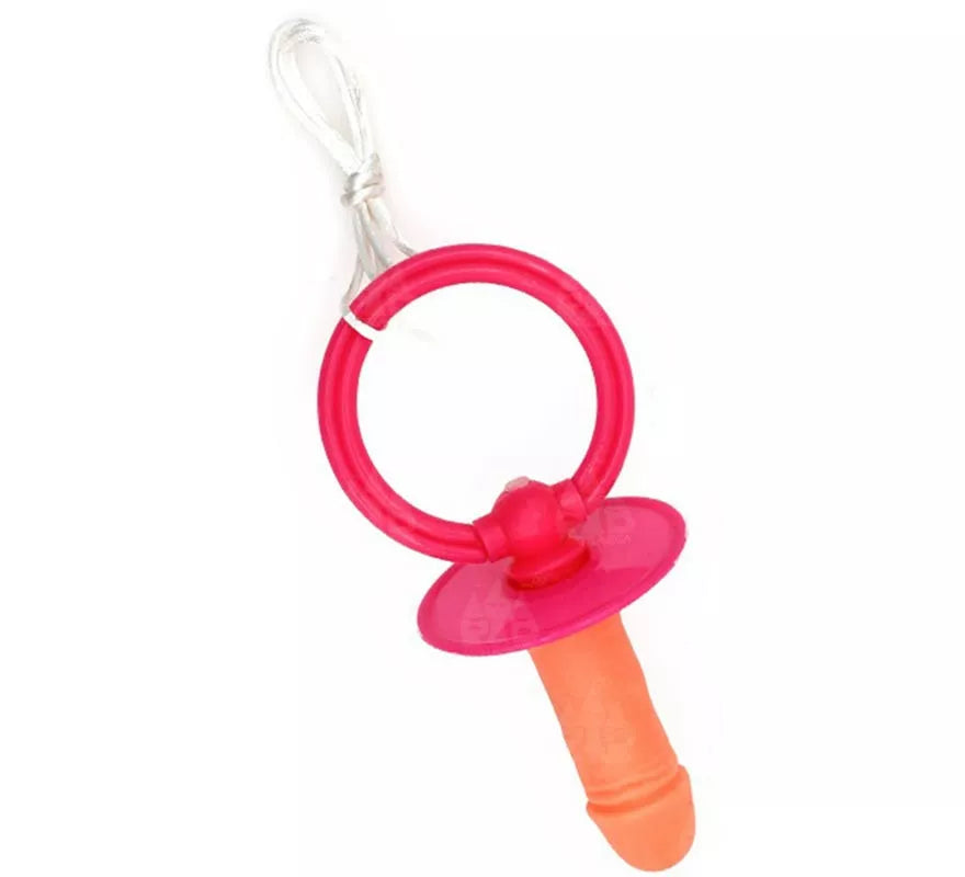 Translation missing: de.Chupete con Pene en colores surtidos rosa y azul