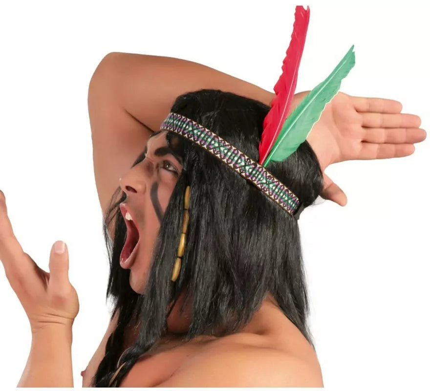 Translation missing: de.Cinta de Indio con plumas
