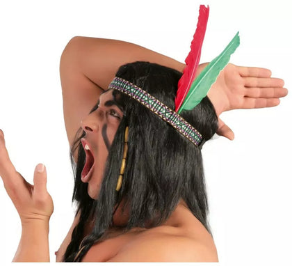 Cinta de Indio con plumas