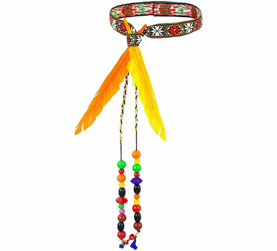 Translation missing: de.Cinta Hippie con Perlas y Plumas