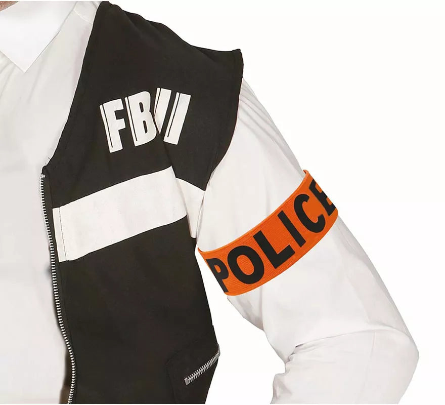 Translation missing: de.Cinta Naranja de Policía para el Brazo
