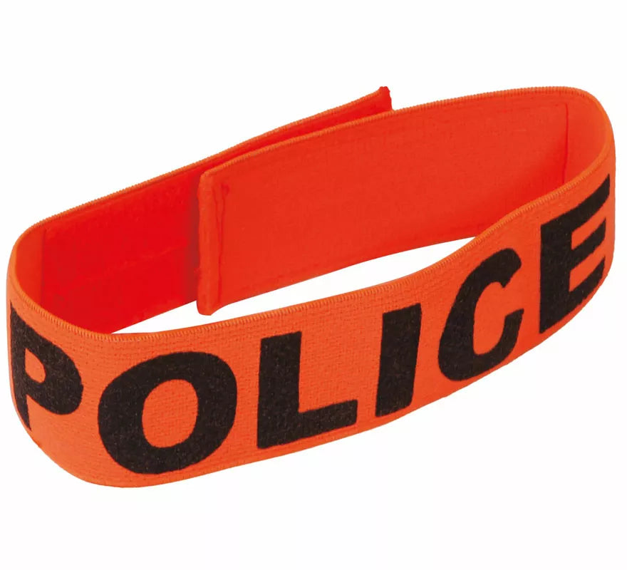 Translation missing: de.Cinta Naranja de Policía para el Brazo