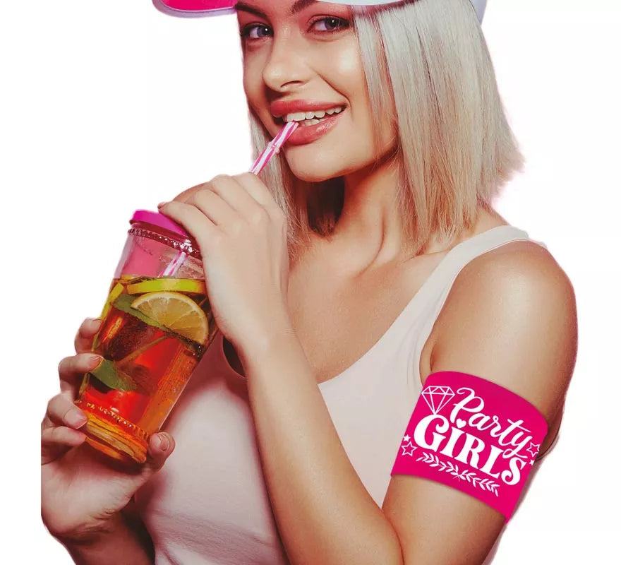 Translation missing: de.Cinta rosa para Brazo Party Girls