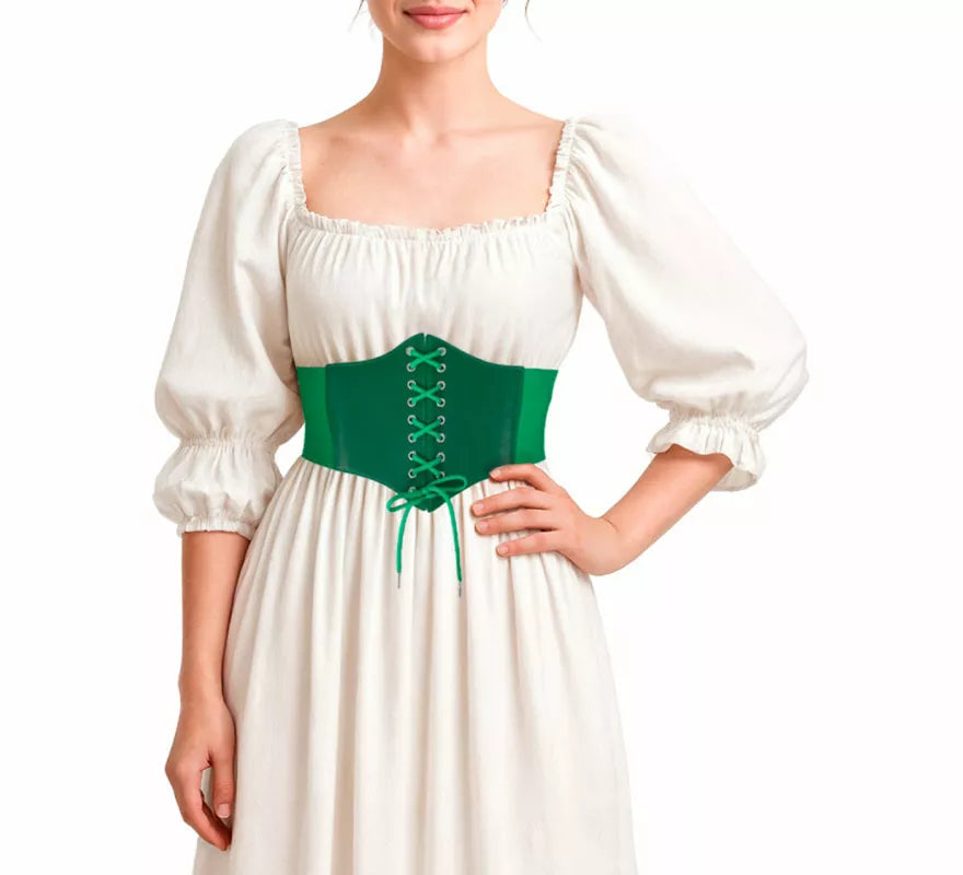 Translation missing: de.Cinturón de Corset verde para mujer