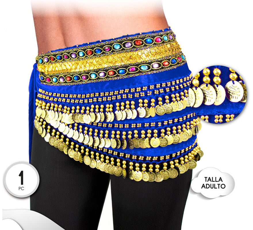 Translation missing: de.Cinturón Pañuelo de Danza Oriental en varios colores para mujer