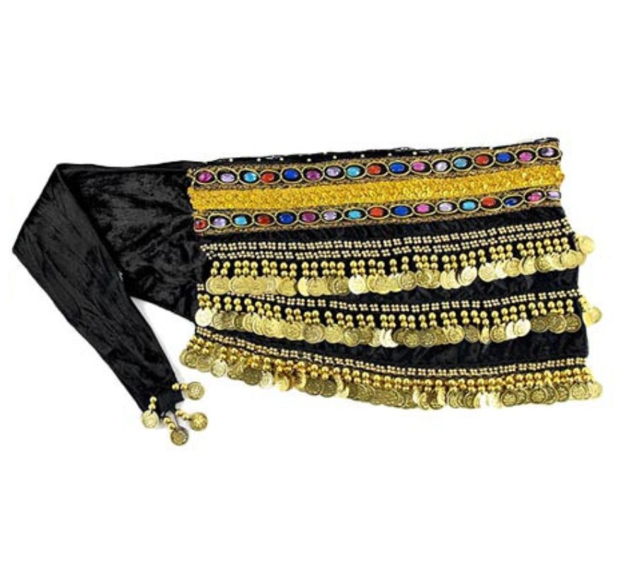 Translation missing: de.Cinturón Pañuelo de Danza Oriental en varios colores para mujer