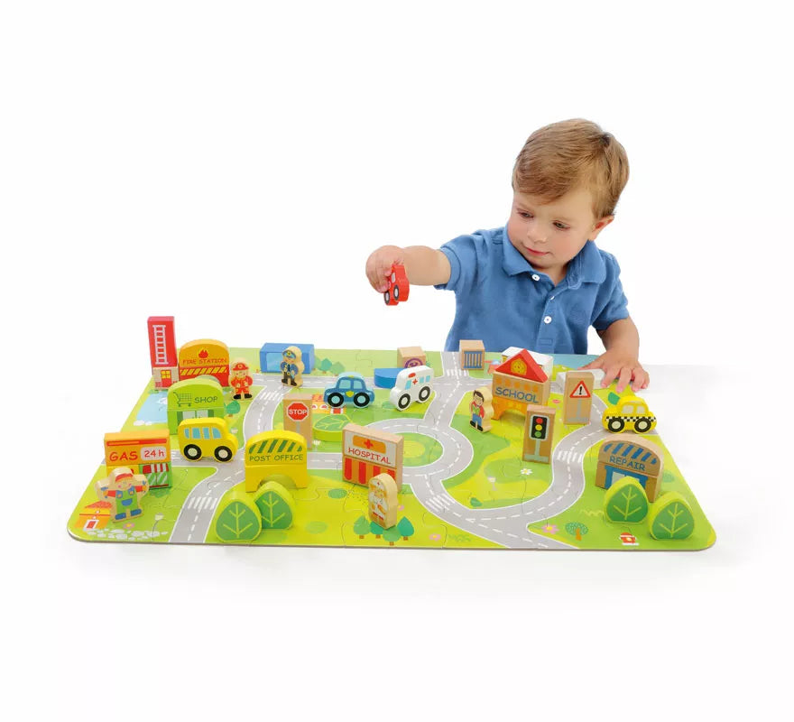 Translation missing: de.Ciudad de bloques infantil