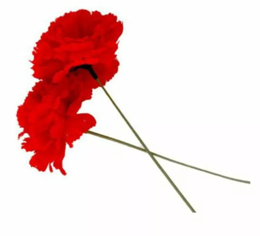 Translation missing: de.Clavel Sevillana o Chulapa 8 cm con Varilla 18 cm en varios colores