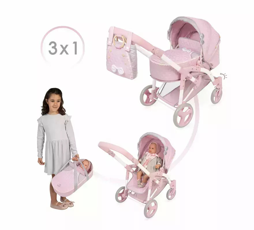 Translation missing: de.Coche de Muñecas de hasta 48 cm 3 en 1 Plegable