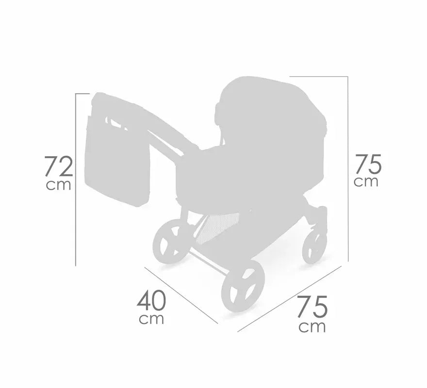 Translation missing: de.Coche de Muñecas de hasta 48 cm 3 en 1 Plegable