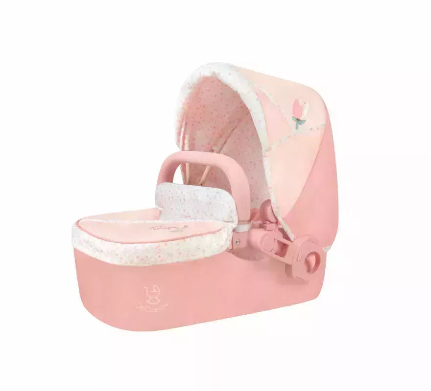 Coche de Muñecas de hasta 48 cm 3 en 1 Plegable con Bolso